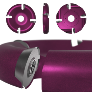 Rotoclip #37 4" 4 Slot Round Blade Disc