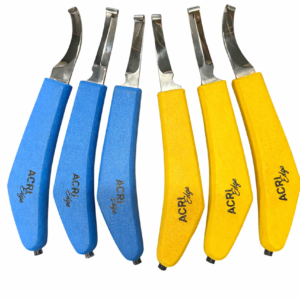 Acri Edge Banana Handle Knife