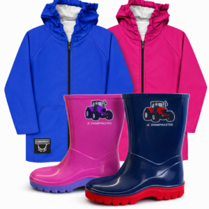 Kids Udder Tech Jacket & PVC Boots