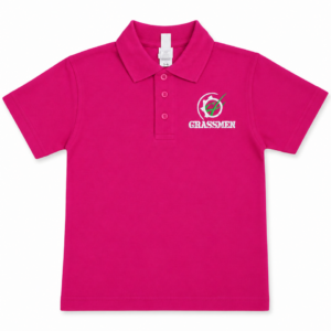GRASSMEN Kids Polo - Pink