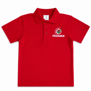 Grassmen Kids Polo - Red