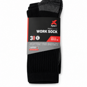 Xpert Pro Active Work Socks - 3 Pack