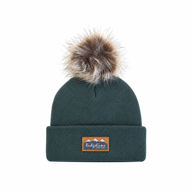 Ridgeline Heritage Fine Knit Bobble Hat - Image 2